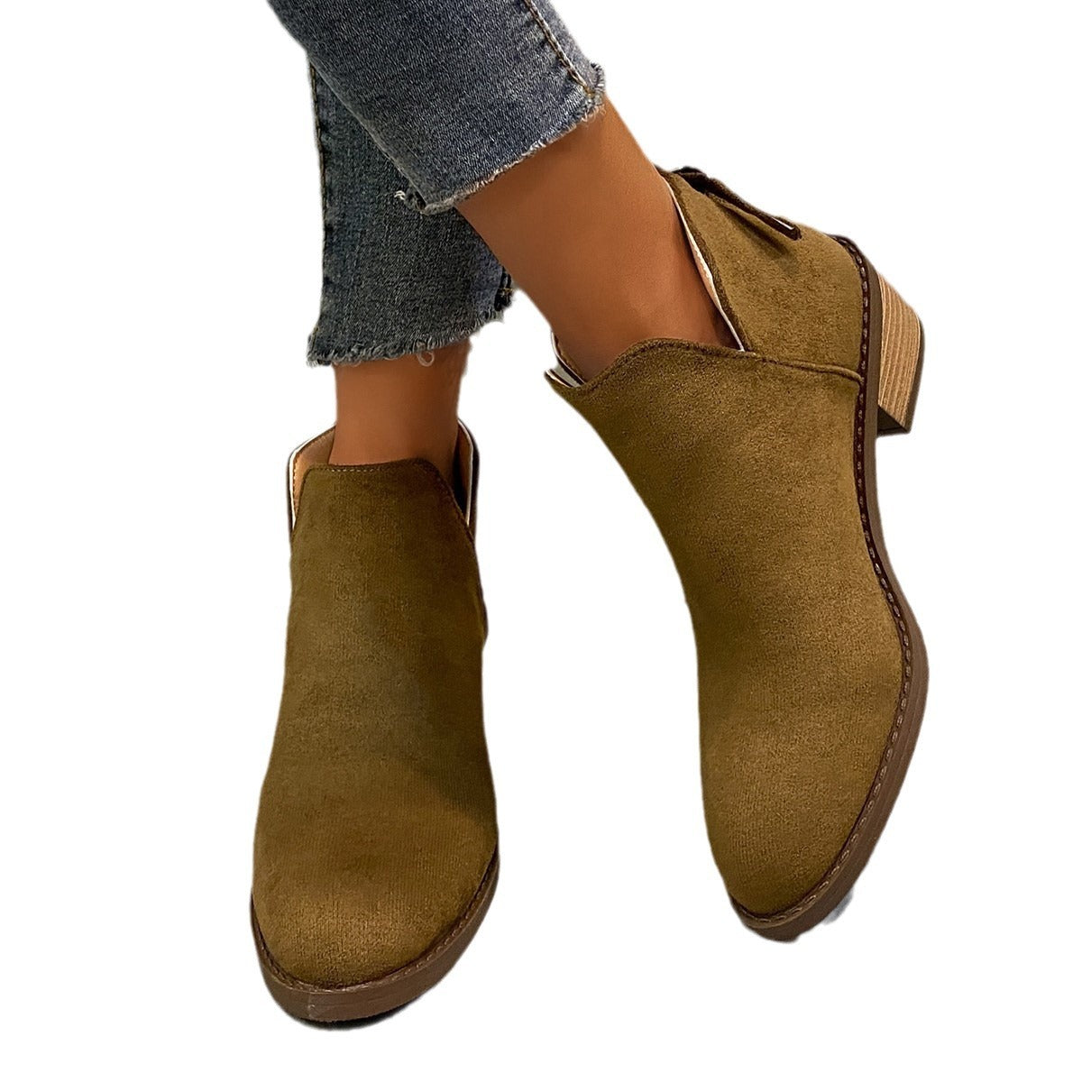 INES | Minimalist Pointed Ankle Boots