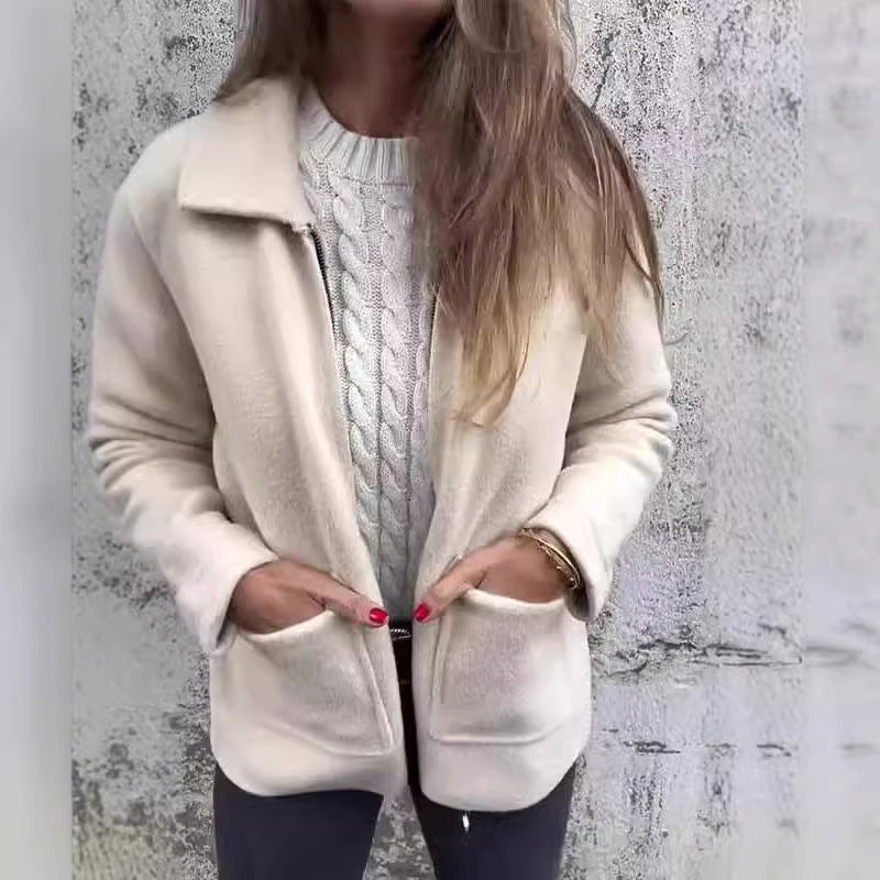 FLORA | Chaqueta tipo cárdigan de lana