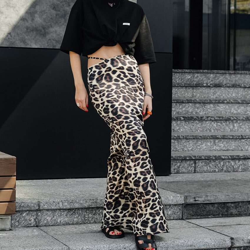 MADELEINE | Satin Fishtail Skirt