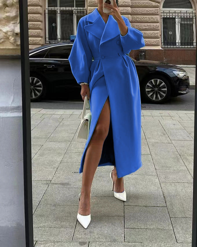 SABRINA | Vintage Coat With Wide Collar