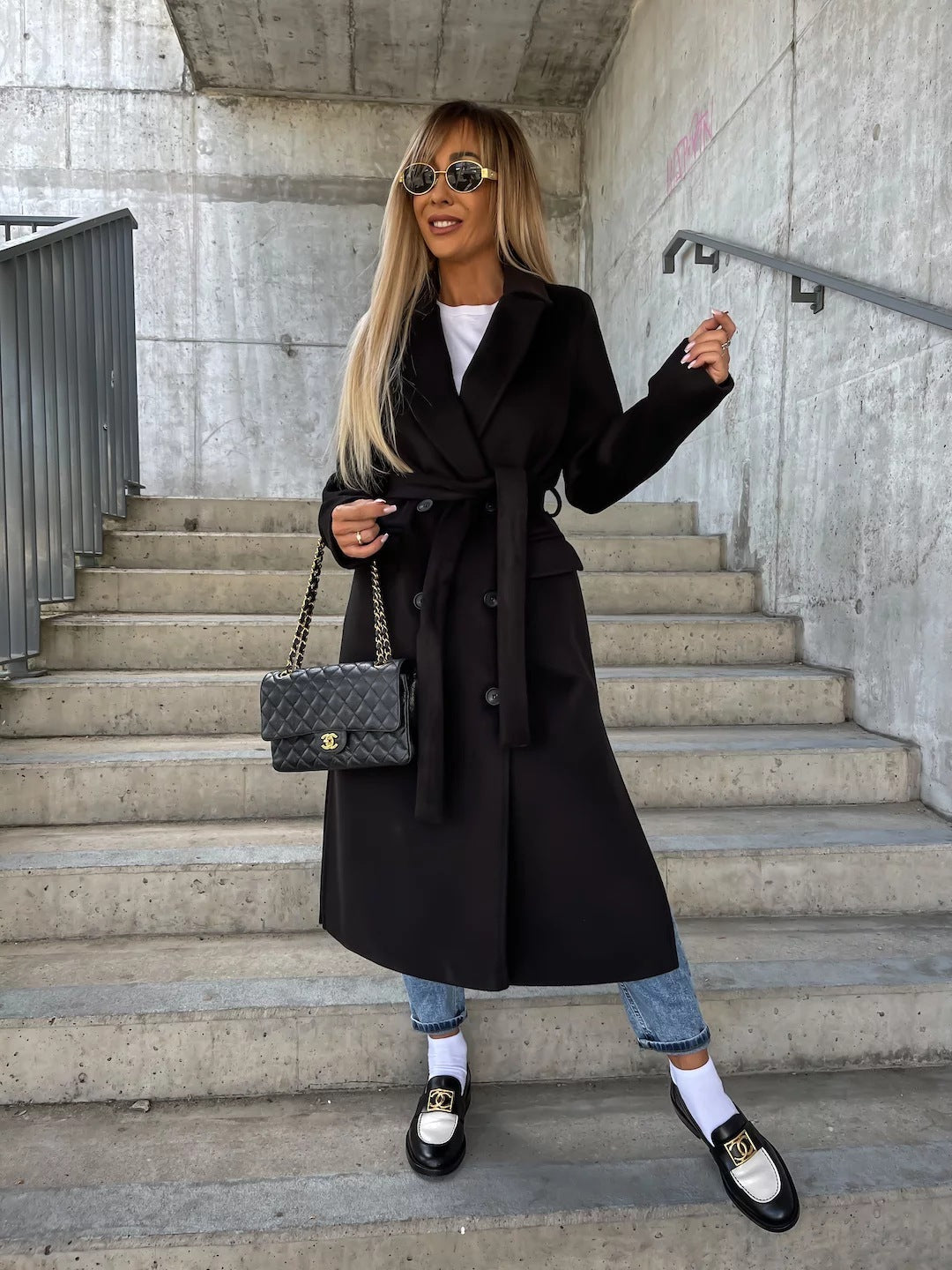 ÉLONIE | Winter Elegance Long Coat