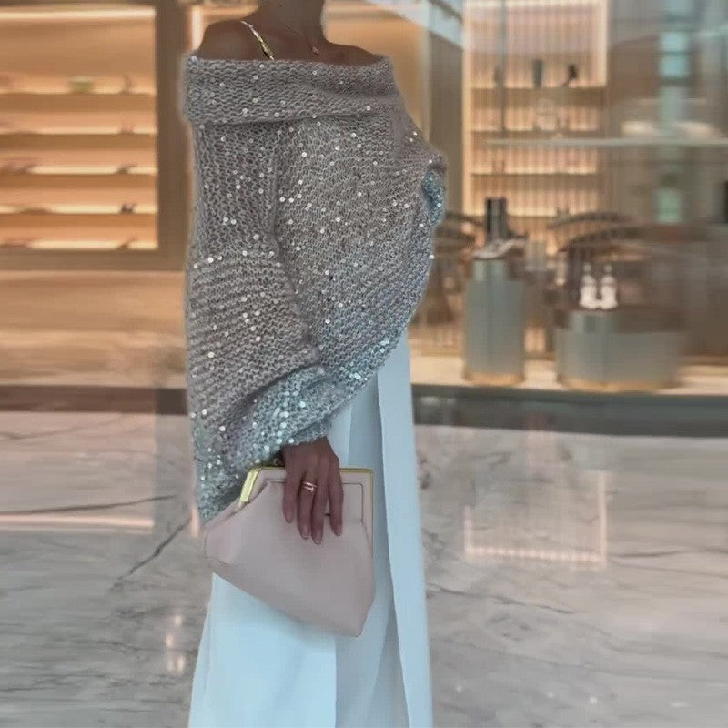 GLORIA | Cardigan Style Raffiné Brillant