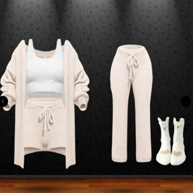 CASSYA | Ensemble (5 Pièces) Cosy Élégant