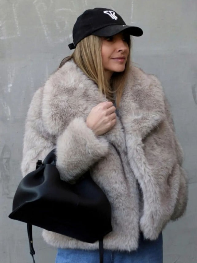 NEVIA | Manteau d’Hiver Douceur et Prestige
