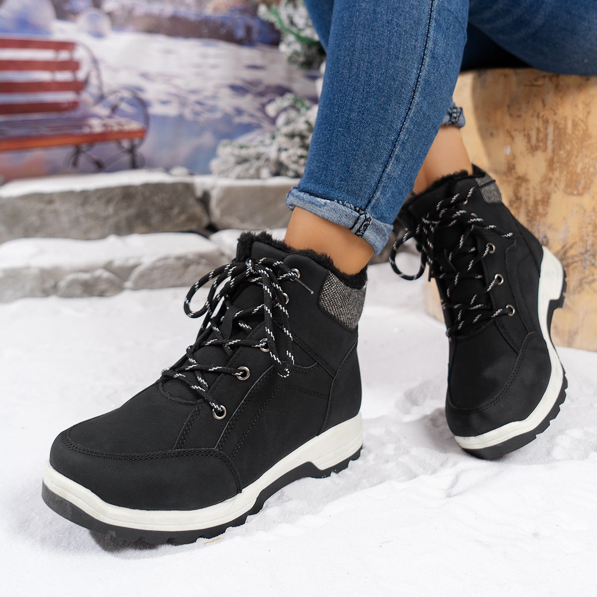 NARA | Suede Outdoor Boots