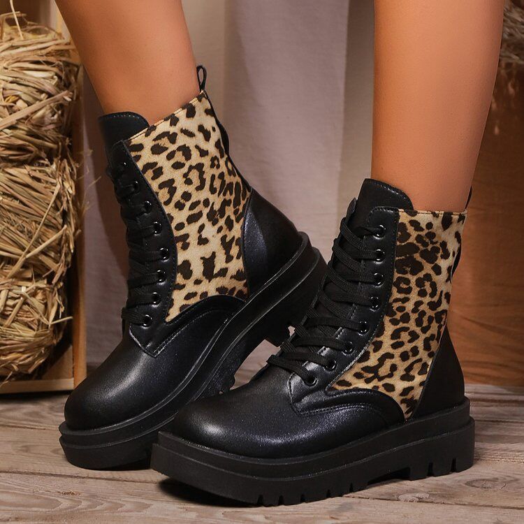 MAYA | Botas de leopardo de Martin