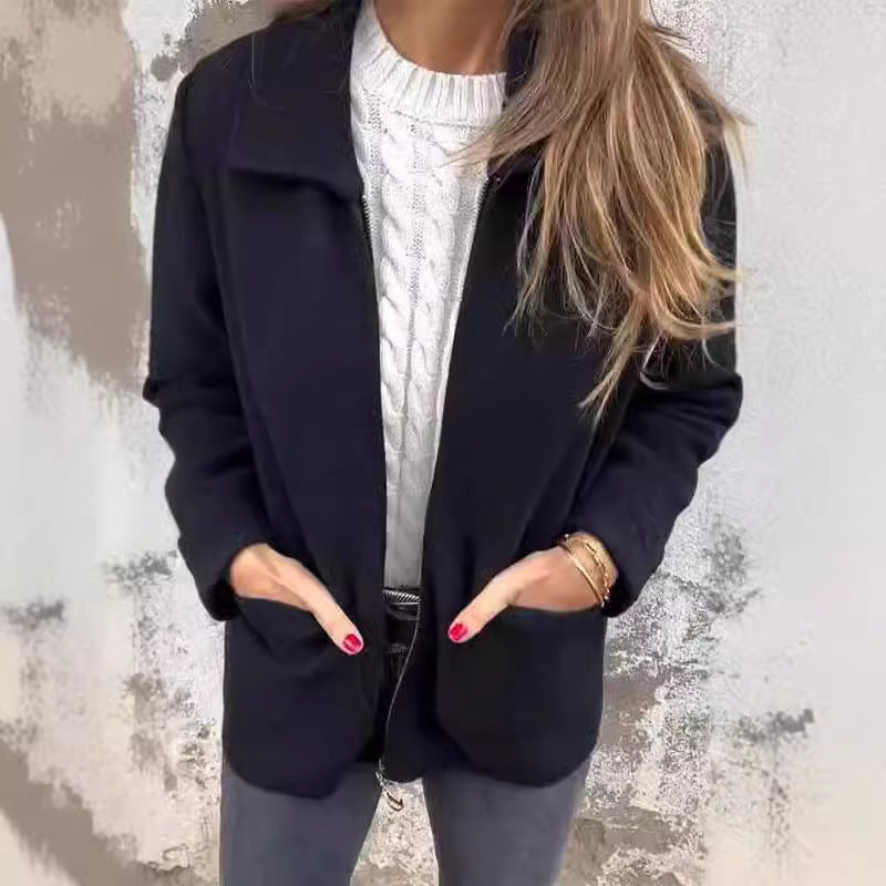 FLORA | Chaqueta tipo cárdigan de lana