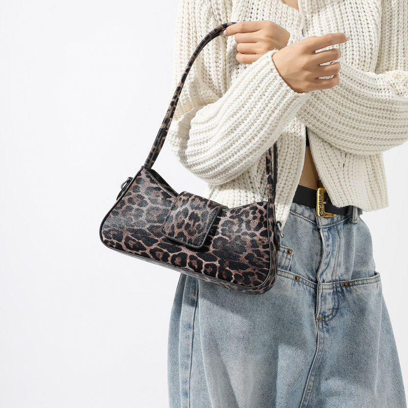 NOREA | Retro Leopard Handbag