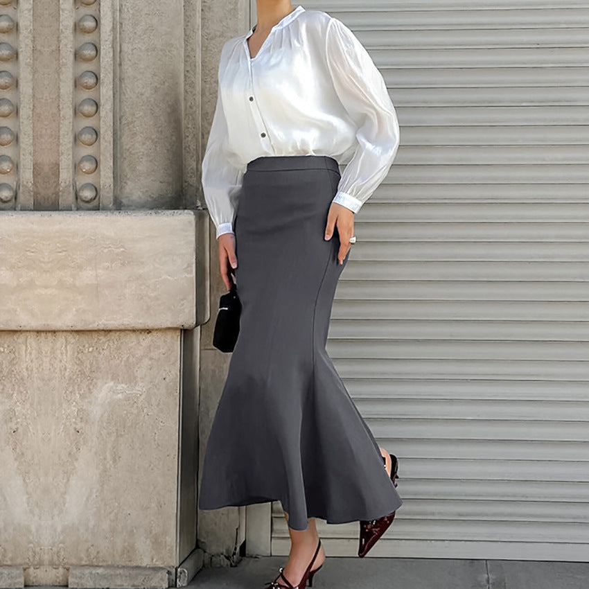 LILIAN | Haute Couture Fishtail Skirt