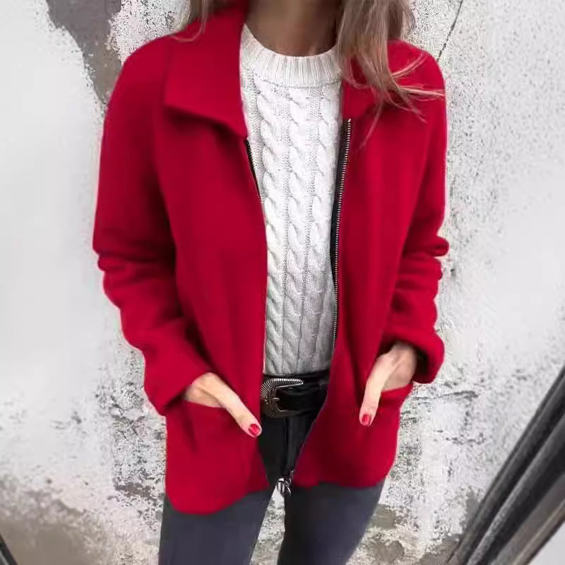 FLORA | Chaqueta tipo cárdigan de lana