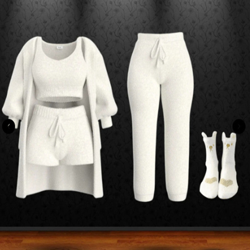 CASSYA | Ensemble (5 Pièces) Cosy Élégant