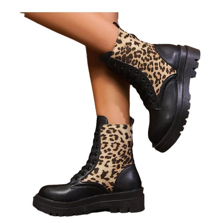MAYA | Botas de leopardo de Martin