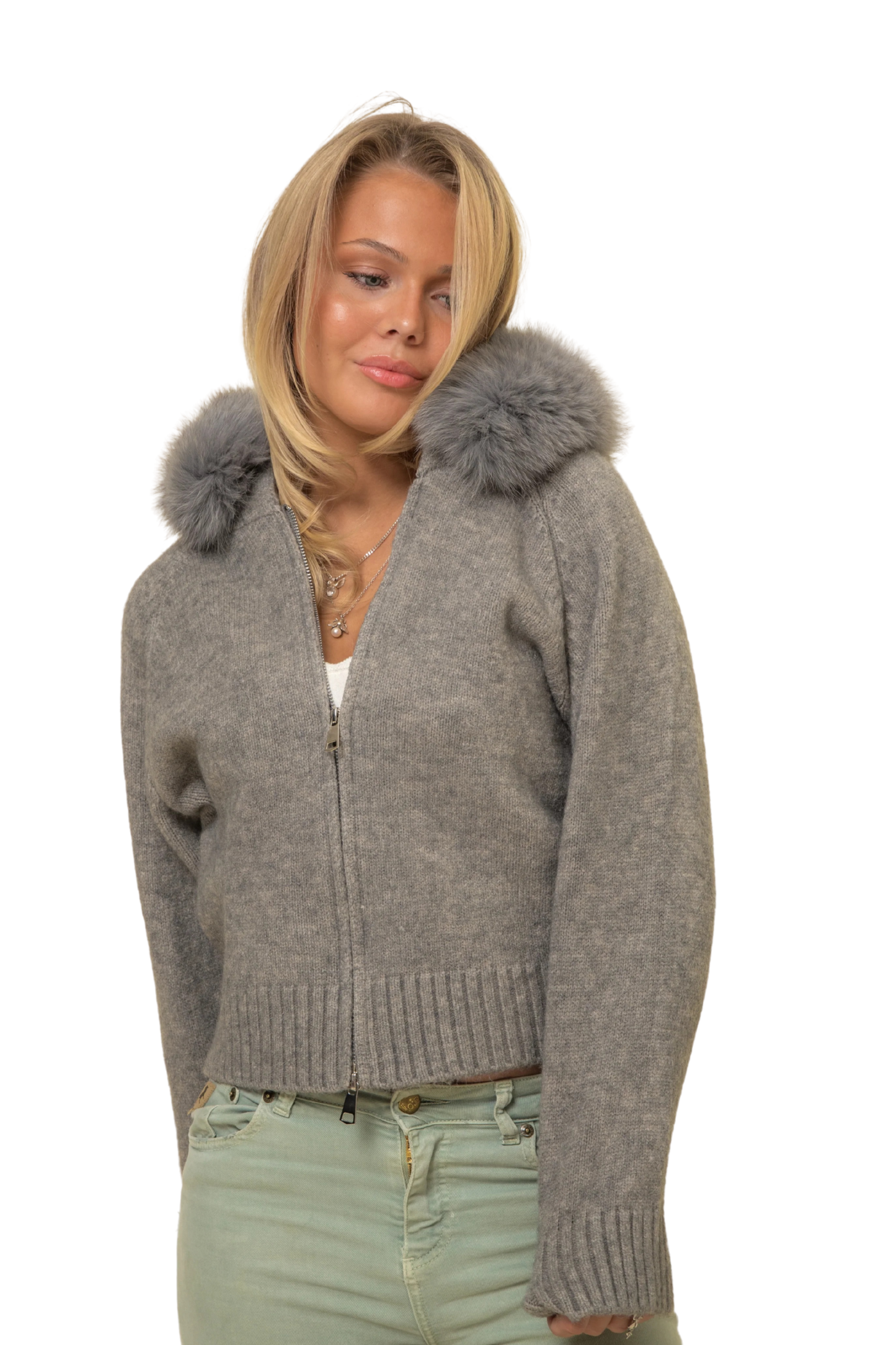 MIRAEL | Doudoune Col Fourrure Chic