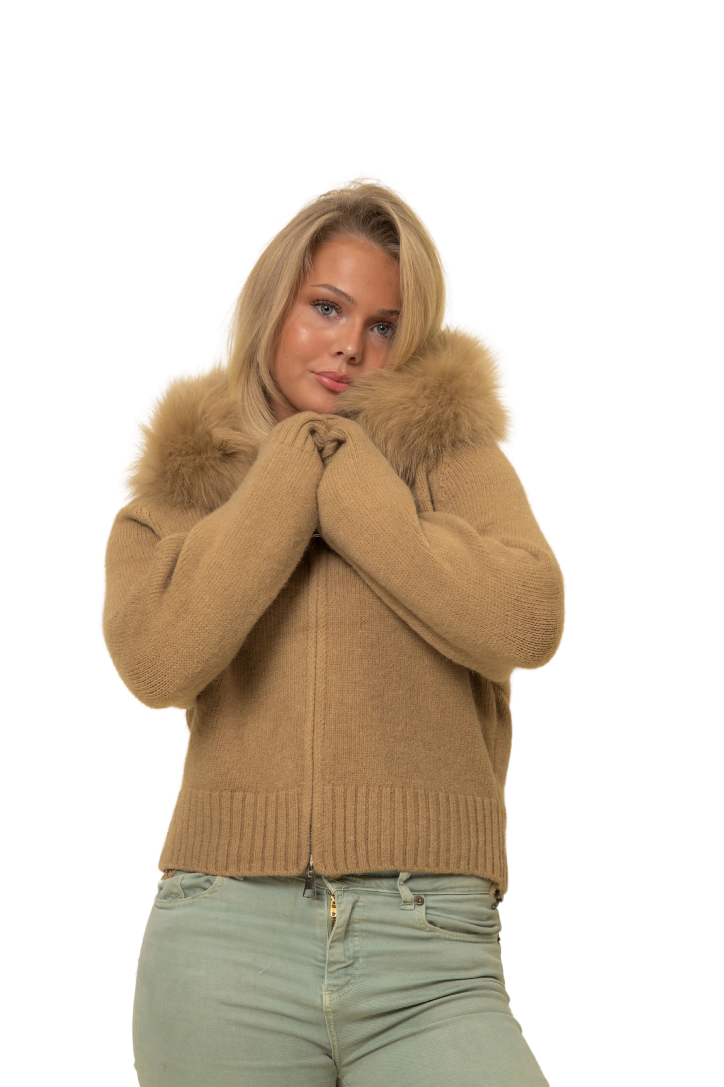 MIRAEL | Doudoune Col Fourrure Chic