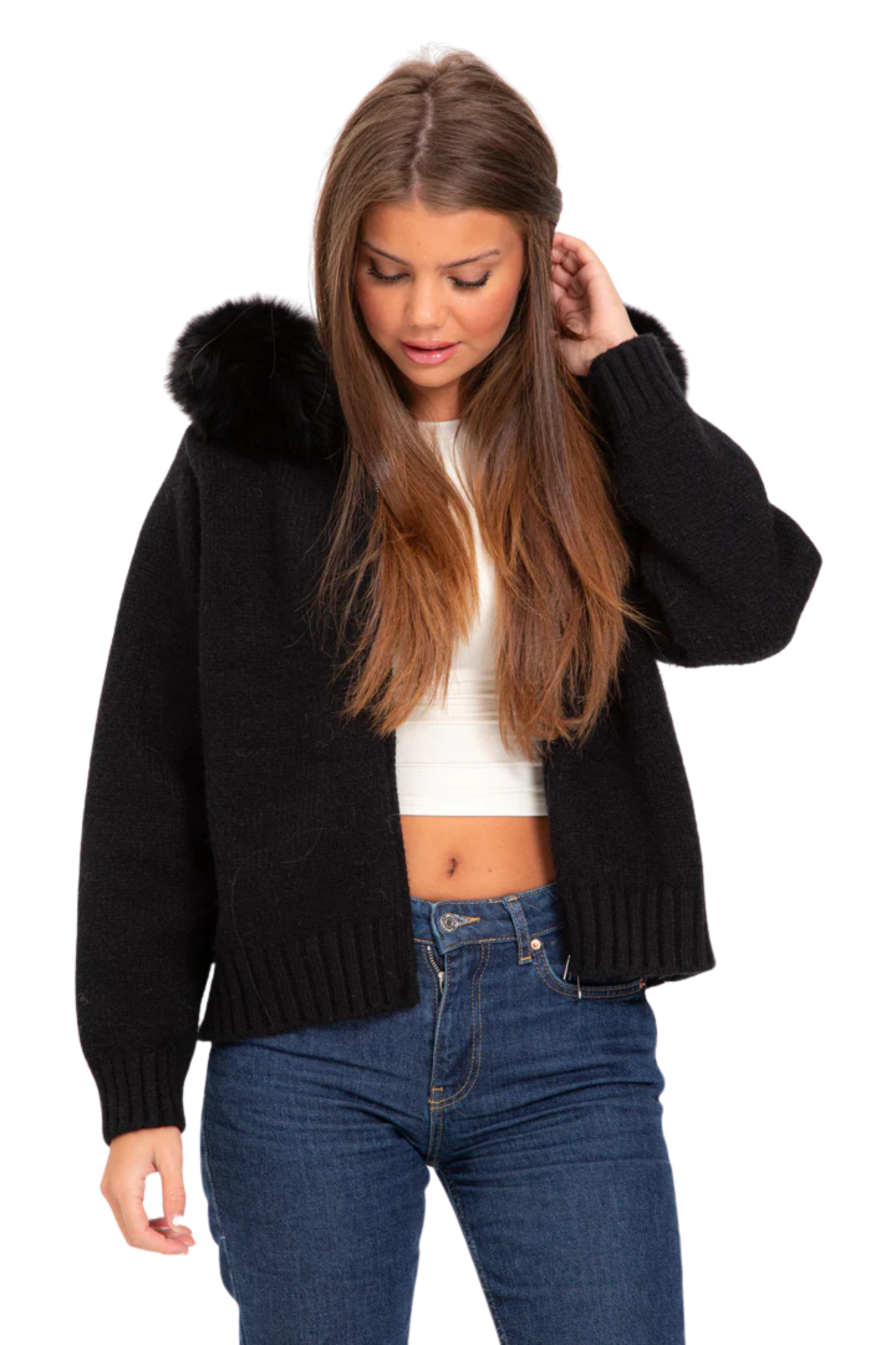 MIRAEL | Doudoune Col Fourrure Chic
