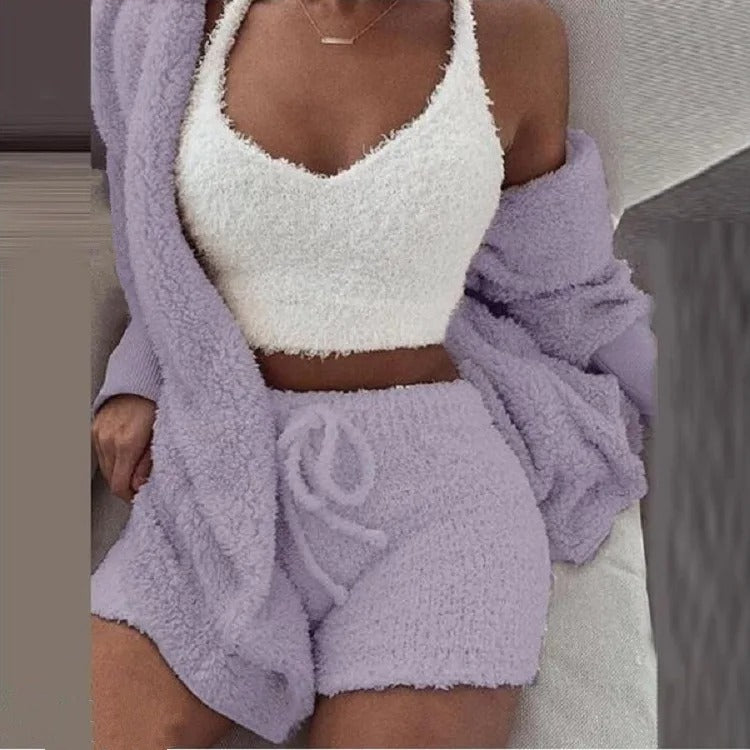 CASSYA | Ensemble (5 Pièces) Cosy Élégant