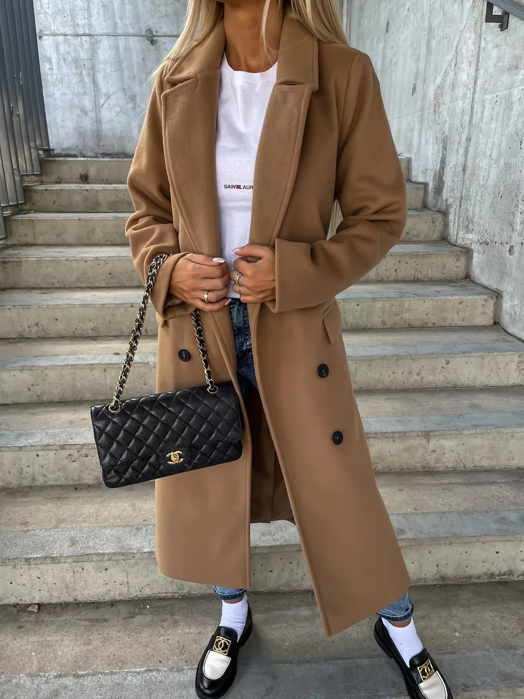 ÉLONIE | Winter Elegance Long Coat