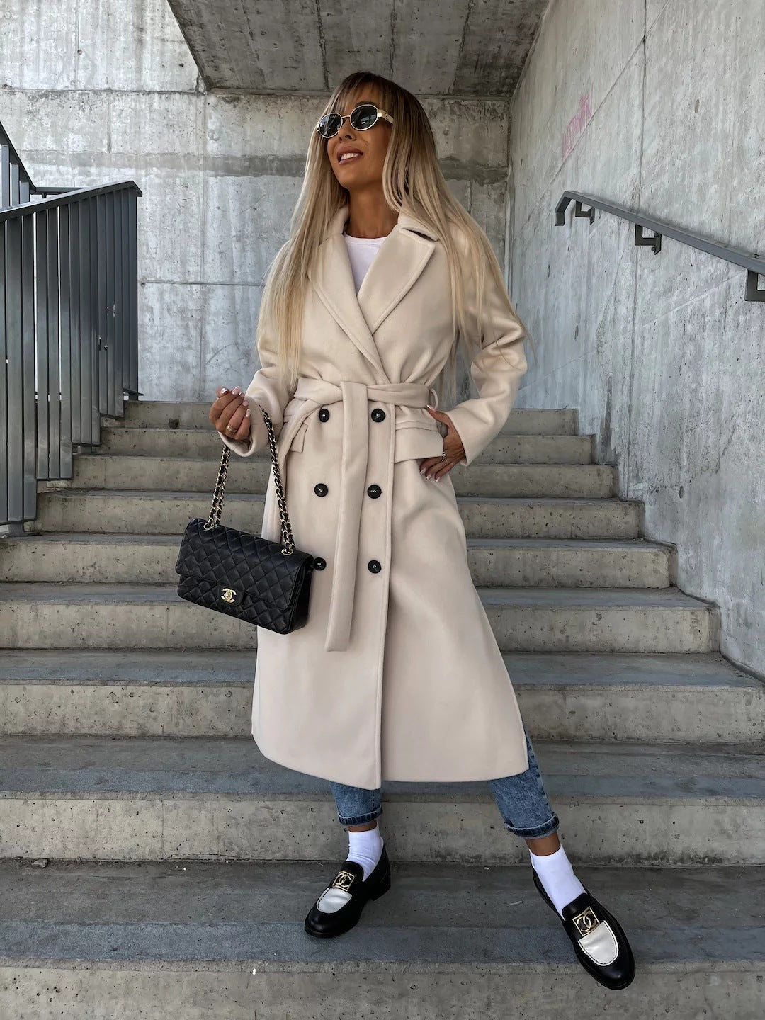 ÉLONIE | Winter Elegance Long Coat