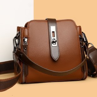 MELIANA | Bolso de mano de piel suave