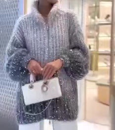 GLORIA | Cardigan Style Raffiné Brillant