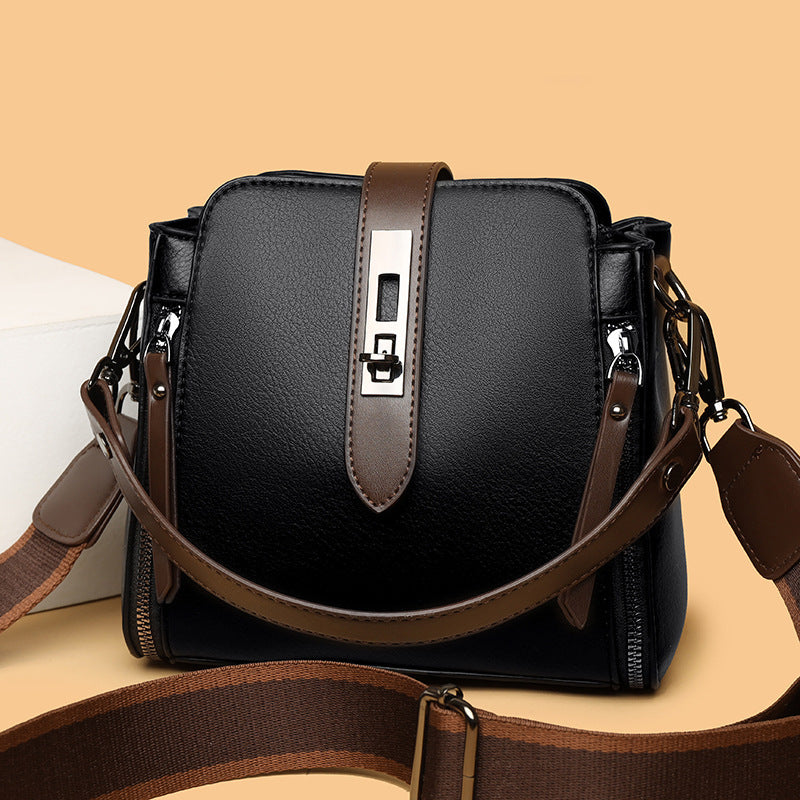 MELIANA | Bolso de mano de piel suave