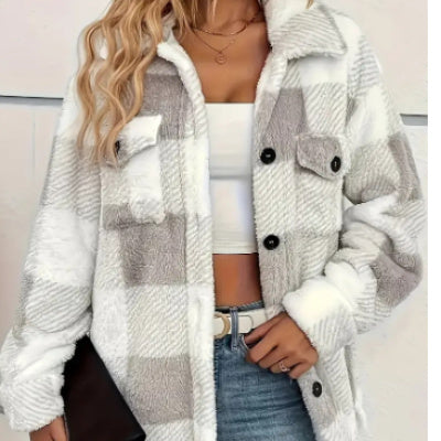 CALINEA | Mosaic Buttoned Jacket