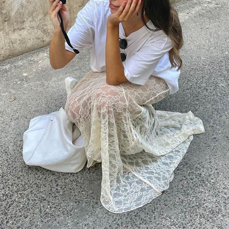 VÉNUS | Jupe Dentelle Chic