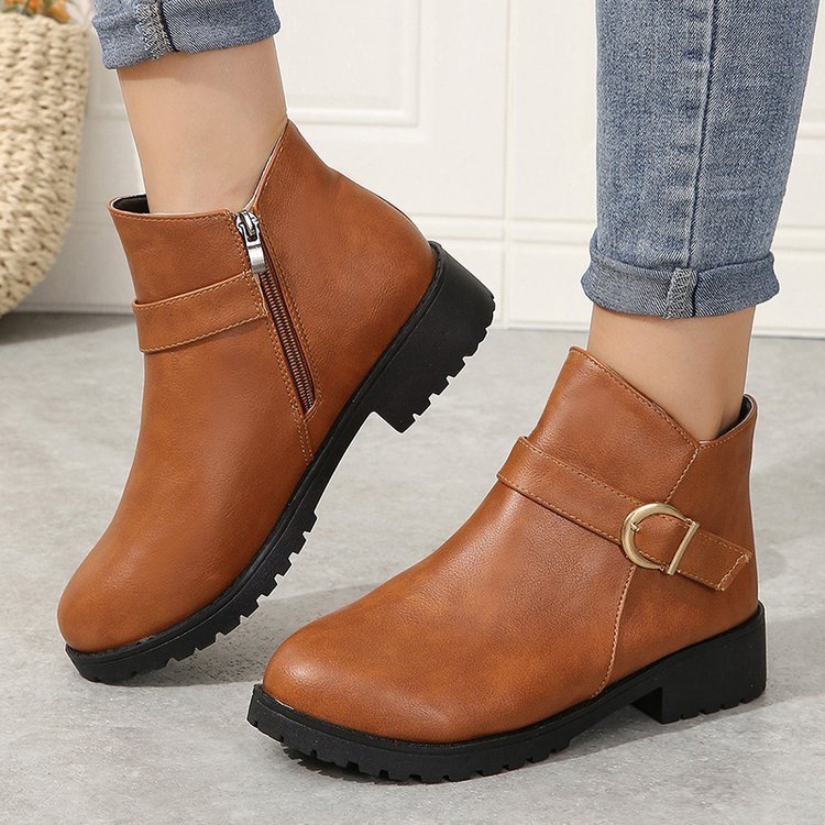 DORA | Bottes Courtes Cuir