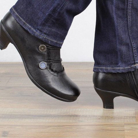 VIVIANE | Bottes Hautes à Talons