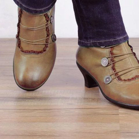 VIVIANE | Bottes Hautes à Talons