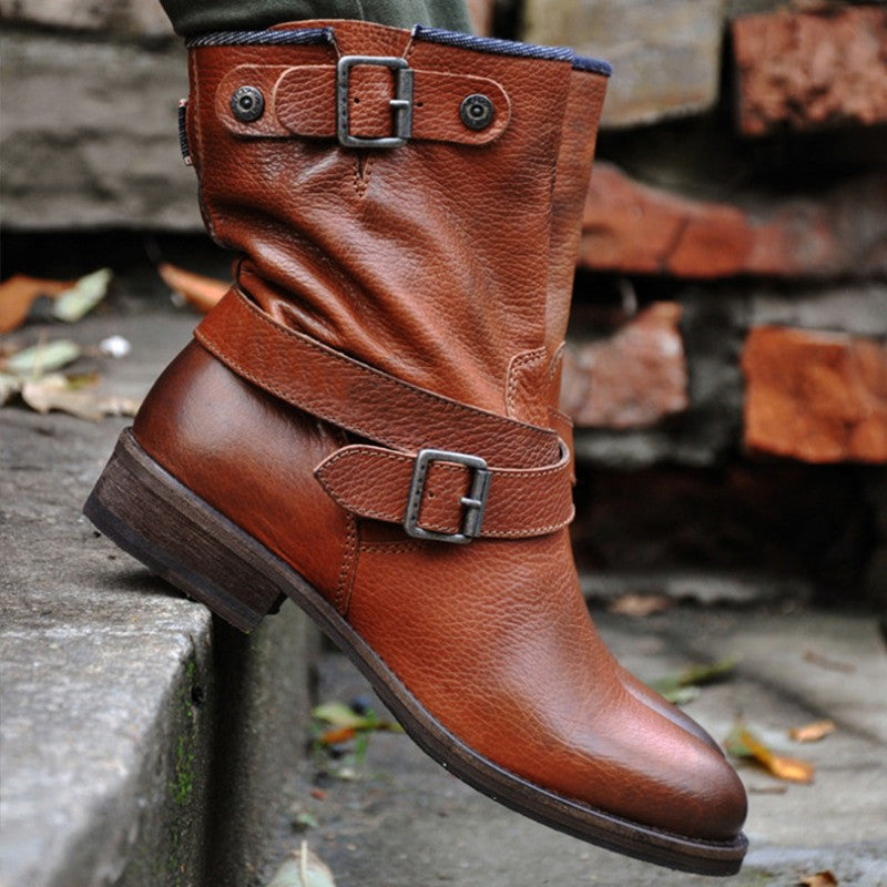 NOVA | Bottines Martin Cuir