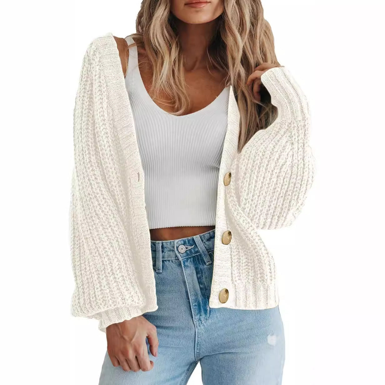 SOPHIA | Cardigan Tricoté Élégant