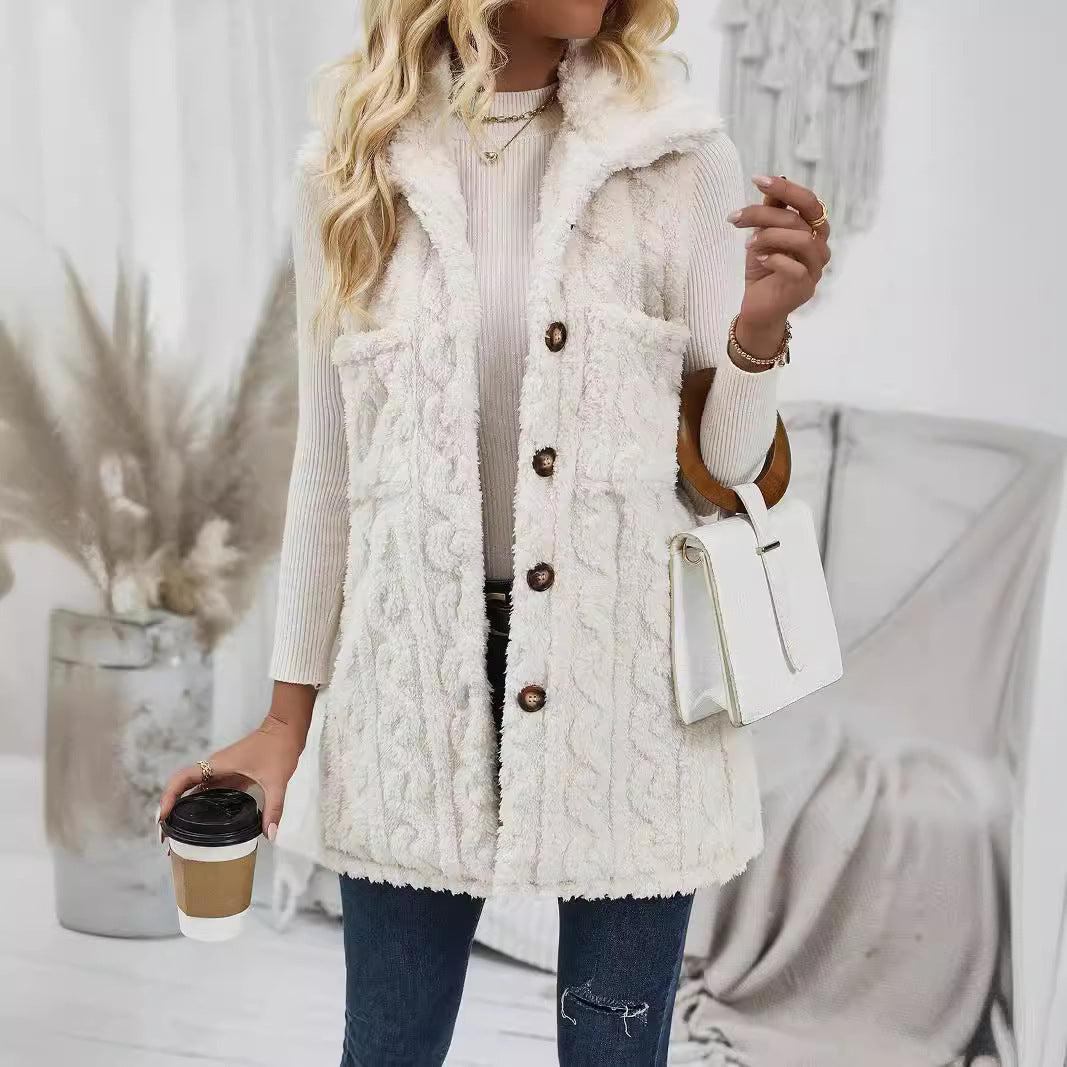 PAULINE | Cardigan Chic Double-Face