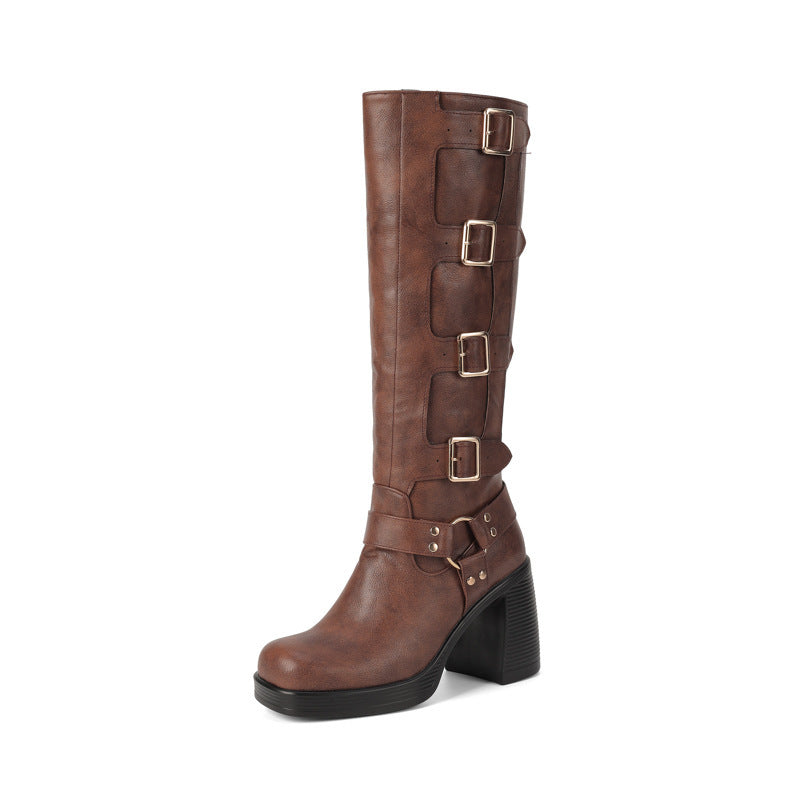 DIANA | Bottines Martin Talon Haut