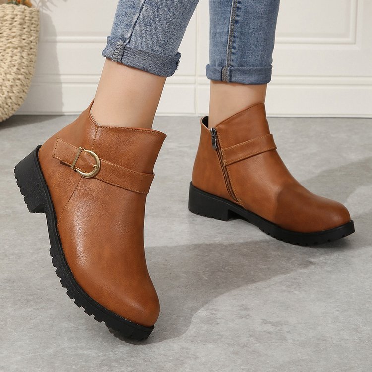 DORA | Bottes Courtes Cuir