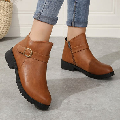 DORA | Bottes Courtes Cuir