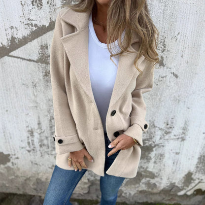 SELENE | Manteau Long En Laine