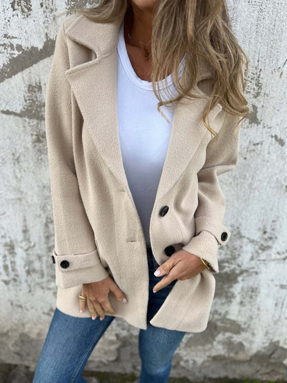 SELENE | Manteau Long En Laine