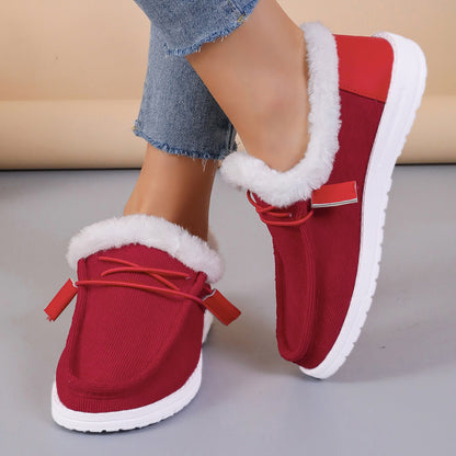 VELINA | Chaussures Chaudes En Pelucheuse