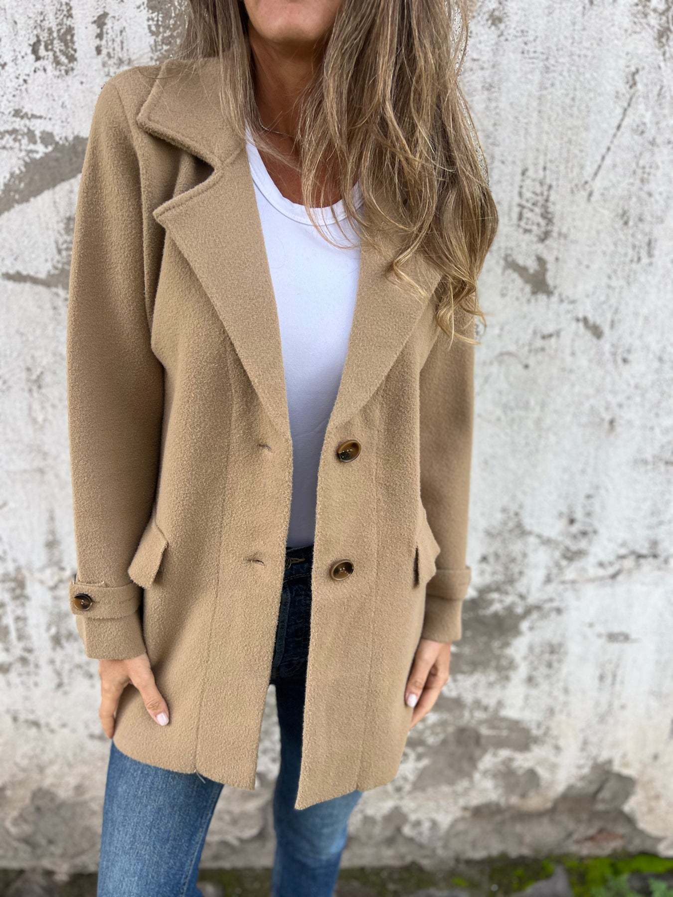 SELENE | Manteau Long En Laine