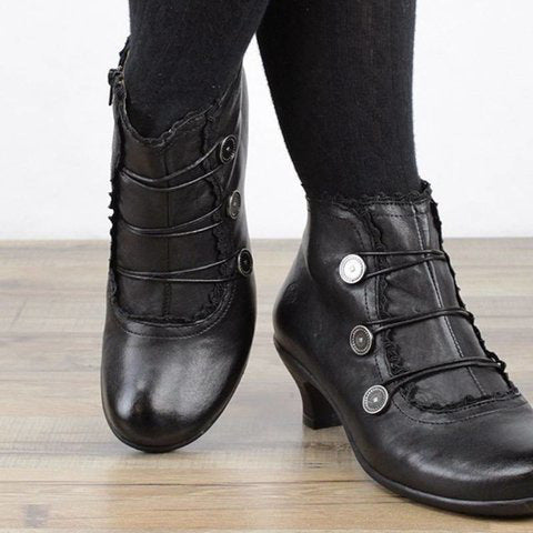 VIVIANE | Bottes Hautes à Talons