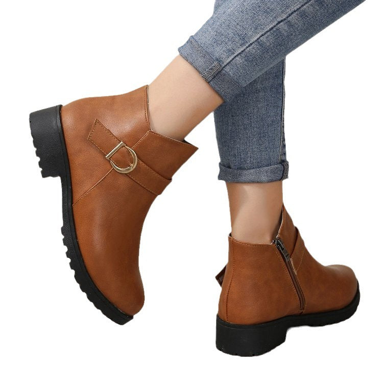 DORA | Bottes Courtes Cuir