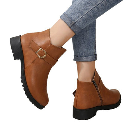 DORA | Bottes Courtes Cuir