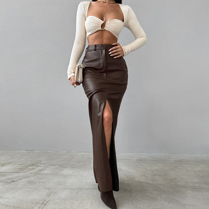 JULIETTE | High-end straight skirt 