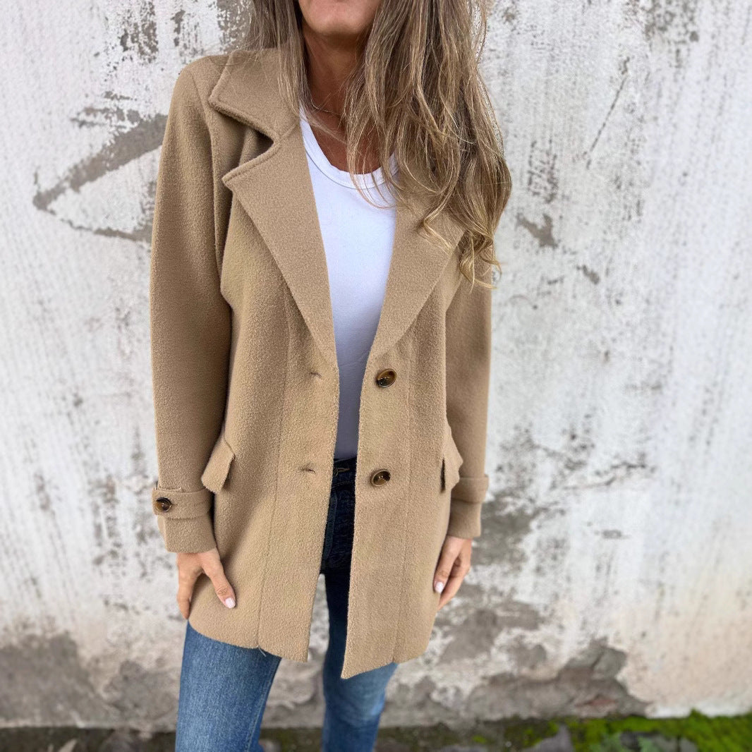 SELENE | Manteau Long En Laine