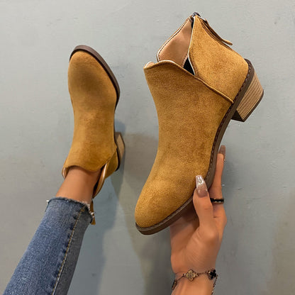 INES | Bottines Pointues Minimalistes