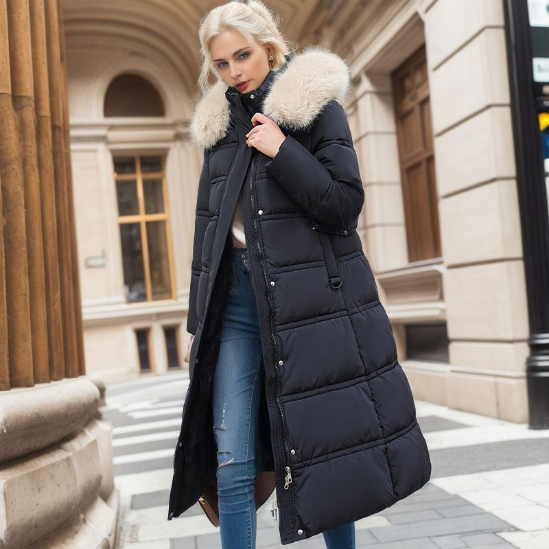 NORA | Manteau Long En Fourrure