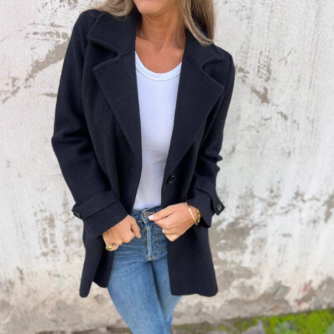 SELENE | Manteau Long En Laine